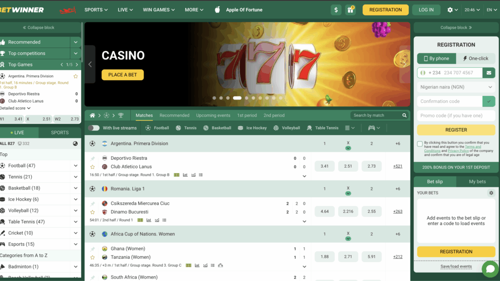 Découvrez Betwinner  La Meilleure Plateforme de Paris en Ligne